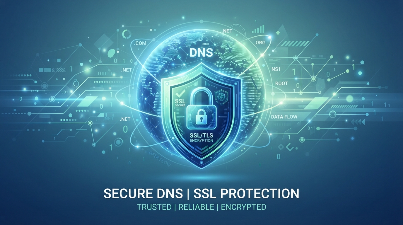 Resolve DNS and SSL Certificate Problems illustration